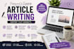 write engaging news articles and blog posts
