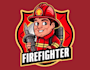 make high quality firefighter logo with satisfaction guarantee