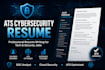write tech resume ats cybersecurity resume soc analyst cloud security IT jobs