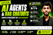 build ai agents, rag chatbot, langgraph workflow and mcp server
