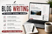 write quality blog articles and journalism style content