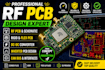 design rf pcb, schematic, rigid flex pcb, dc dc converter, inverter and can bus
