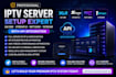 setup a custom xui one, xtream ui, nxt dash, 1stream server with API integration