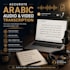transcript arabic audios and videos