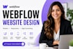 design or redesign webflow website, figma to webflow, build webflow landing page