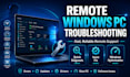 fix your windows PC issue remotely in a quick support session