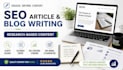 write a blog or article on any topic with SEO optimization