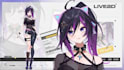 draw cute live2d vtuber model, 2d vtuber model nsfw vtuber commission for stream