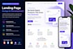 develop a high converting responsive landing page