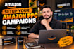 do amazon PPC campaign management to scale your ranks and improve tacos