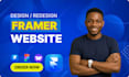 design framer website, develop framer website as framer website expert
