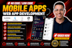build bubble mvp web app flutterflow adalo glide mobile app ios development