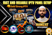 setup dream4k, trex, fox, plixir, strong8k, mega ott reseller panel