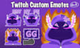 create custom cute twitch emotes and sub badges