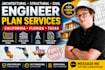 do florida texas architectural structural civil engineer plan, california texas