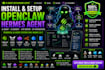 openclaw hermes multi agent ai open claw setup ai agent clawbot vps server