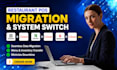 migrate square clover lightspeed pos to toast pos system