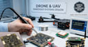 design drone uav pcb, flight controller, gps, rf telemetry embedded system