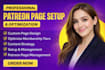 complete patreon page setup and management to attract subscriber