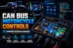 design can bus motorcycle hand controls, power distribution pcb, embedded system