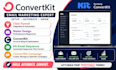 create convertkit email automation and sales funnels
