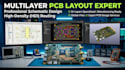 design your multilayer pcb layout and schematics