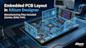 create embedded pcb layouts and manufacturing files in altium