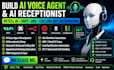 build ai voice agent, retell ai, ai receptionist, calling bot using n8n and vapi