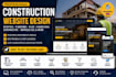 build construction website, hvac plumbing website, roofing engineering website