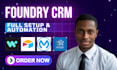 setup and automate foundry CRM clickup airtable workato mulesoft copper nimble