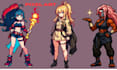create pixel art character nsfw pixel 2d sprite sheet rpg maker character sprite