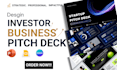 design or redesign pitch deck presentation powerpoint and google slides