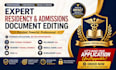 edit your eras residency personal statement, sop and eras CV