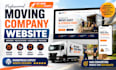 design a moving company website for movers and relocation business