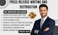 publish film press release PR distribution public relation article submission