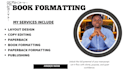 professionally format your book, ebook, and paperback for publishing
