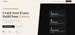 create a modern coaching website landing page