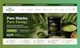 design sales converting matcha shopify store green tea store coffee website