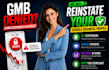 fix google my business suspension and optimize gbp profile