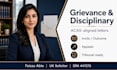 write professional UK grievance and disciplinary letters