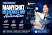teach you manychat messenger bot