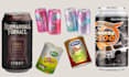design premium beverage can label and beer can package