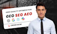 do generative engine optimization, GEO ,aeo, aio and llmo of your website