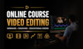 edit online course webinar and coaching videos professionally