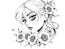 make a custom anime inspired tattoo illustration for you