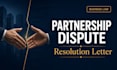 write a strategic US partnership dispute and resolution letter