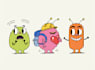 design cute cartoon characters
