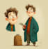 draw artistic cartoon characters