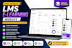 develop an lms e learning website with dashboard and payment gateway