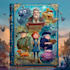 design a striking cartoon book cover
